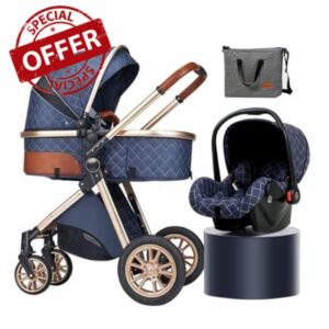 3 in 1 Pram Baby Stroller and Seat Combo