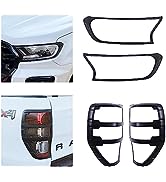 JHCHAN 2011-2015 Light Guard for Ford Ranger Accessories T6 Wildtrak XL XLT Limited Headlight Cov...
