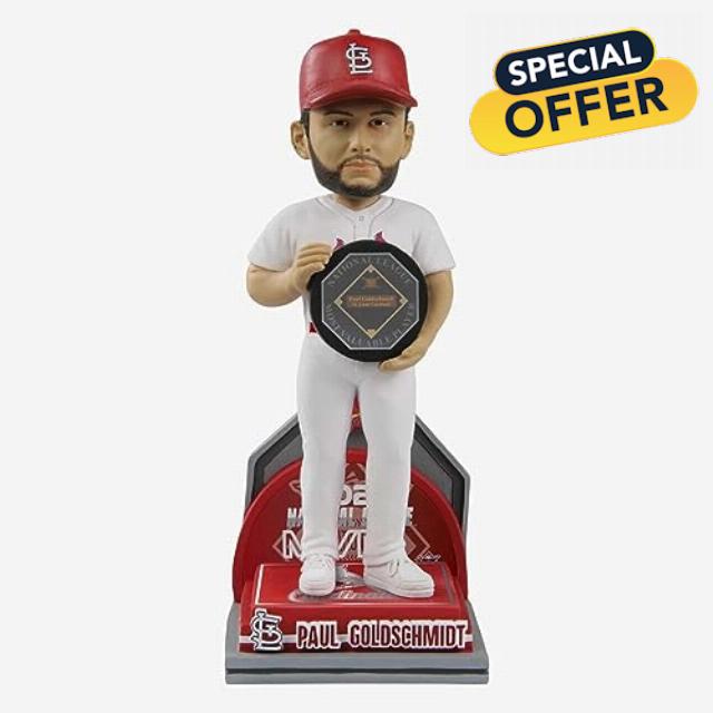 Paul Goldschmidt St. Louis Cardinals 2022 NL MVP Award Bobblehead MLB Baseball