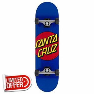 Santa Cruz Skateboard Complete Classic Dot Blue 8.0" x 31.25"