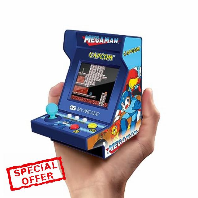 My Arcade DGUNL-7011 Mega Man Pico Player Portable Retro Arcade (6 GAMES IN 1)