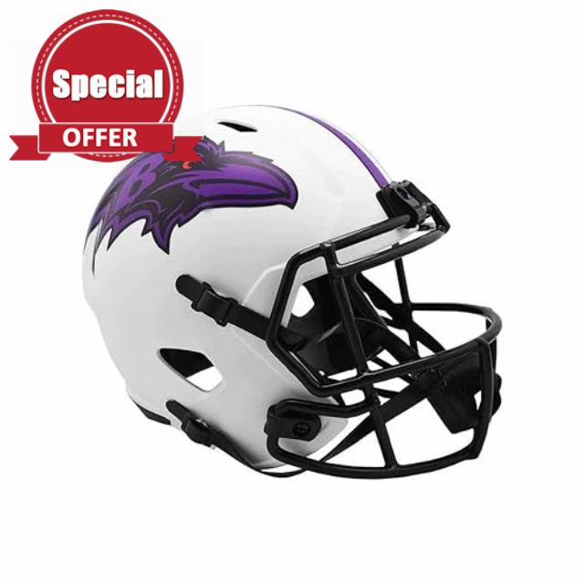 Baltimore Ravens Full Size Lunar Eclipse Replica Helmet
