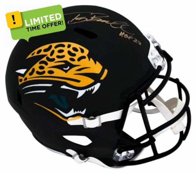 Tony Boselli Signed Jaguars Riddell Full Size Speed Replica Helmet w/HOF'22