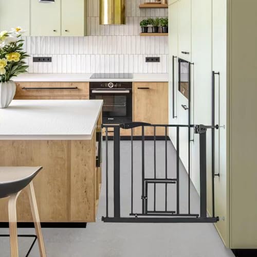 Baby Safety Gate Home Pet Dog Barrier Stair Safe Secure Doorway Guard