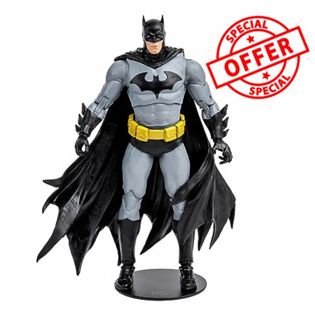 McFarlane - DC Multiverse Batman (Hush) 7in Action Figure (Black & Grey)