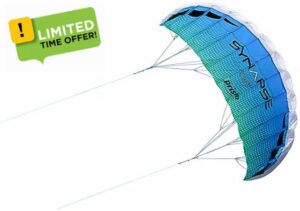 Prism Kite Technology Synapse Dual-line Parafoil Kite - an Ideal Entry Level Kite for Kids and Adults to Dual-line Kiting