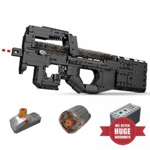 Amplelife Building Blocks Gun Model - 1589 PCS Assault Rifle Models kit for Military Hobby Collectors Adults Youth Children 8+ Years