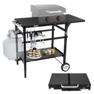 Movable BBQ Cart Sturdy