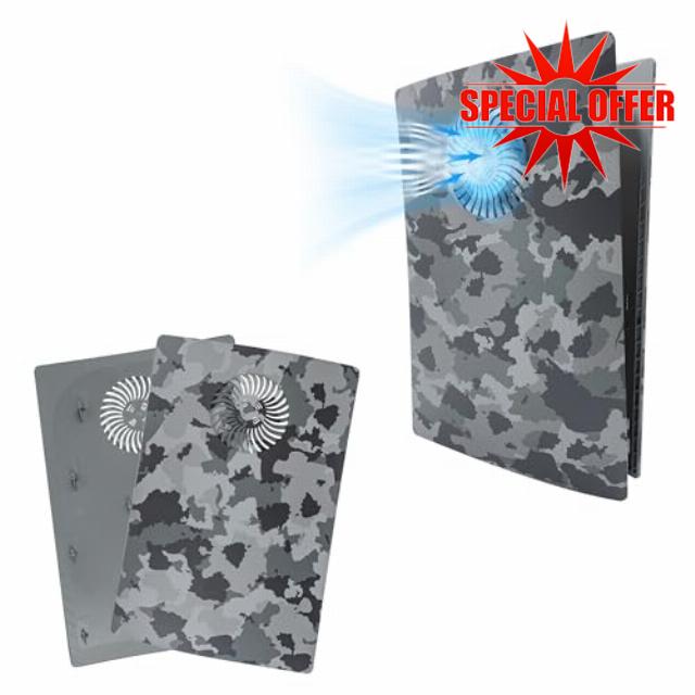 Mcbazel PS5 Faceplate Digital Edition with Cooling Vents