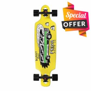 Prism Skateboards Drop-Through & Pintail Cruiser Longboard - (Multiple Graphics) | for Beginners