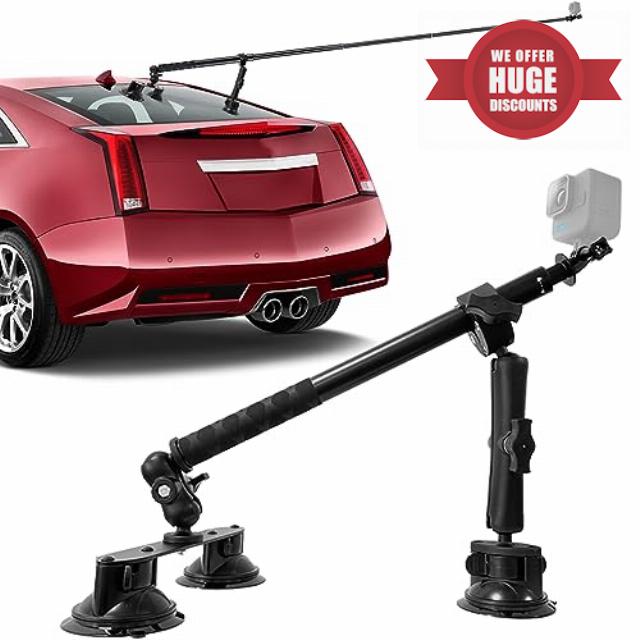 Higatful Suction Car Mount Kit for Insta360 ONE X3 X2 X RS R GO 2 3