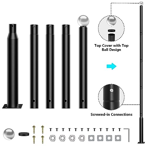 Outdoor Solar Street Lamp Post with Base