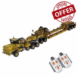 CHUO M911 Heavy Equipment Transport Vehicle with Pallet Car Building Kit