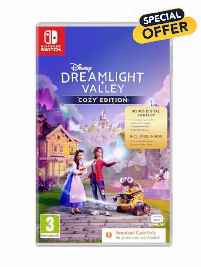 Disney Dreamlight Valley: Cozy Edition (Download Code in Box) - Switch