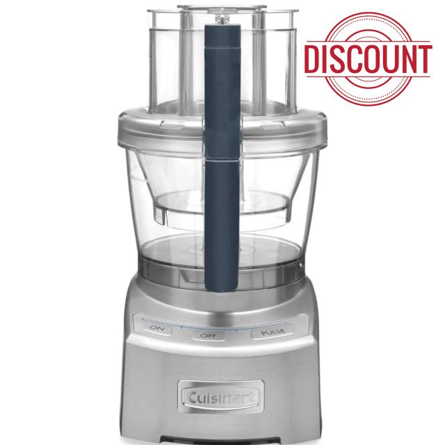 Cuisinart FP-12DCN Elite Collection 2.0 12-Cup Food Processor (Renewed)