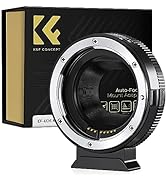 K&F Concept Updated M42 to Sony NEX E Adapter, Manual Lens Mount Adapter for M42 Screw Mount Lens...