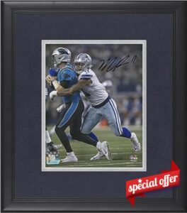 Micah Parsons Dallas Cowboys Framed Autographed 8" x 10" Sack Photograph - Autographed NFL Photos