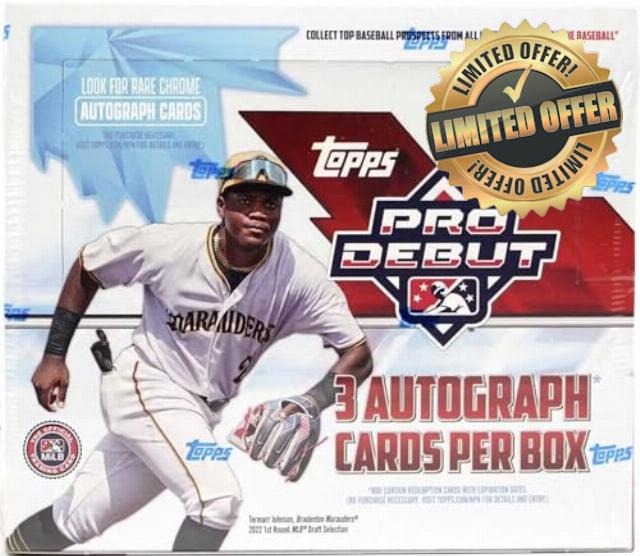 2023 Topps Pro Debut Baseball JUMBO box (6 pks/bx)