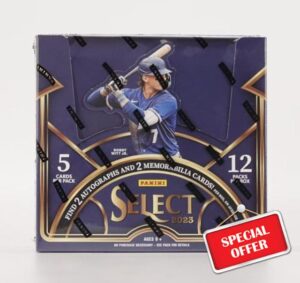 2023 Panini Select Baseball HOBBY box (12 pks/bx)