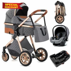 Zkiprm 3 in 1 Stroller