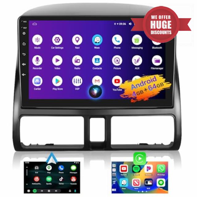 Octa-Core 4G+64G Car Stereo for Honda CRV 2002-2005