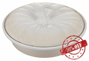 Le Creuset Stoneware Figural Pumpkin Petite Cocotte