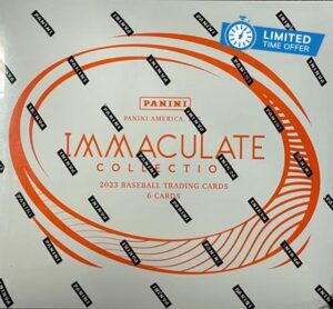 2023 Panini Immaculate Baseball Hobby Box 4 Autograph Cards Per Box