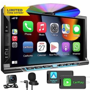 Double Din Car Stereo Radio with CD/DVD Player