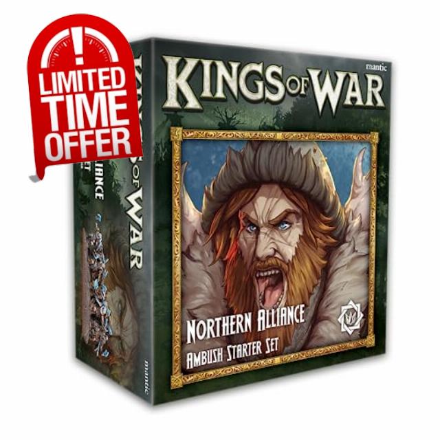 Mantic Games Kings of War Northern Alliance Ambush Starter Se