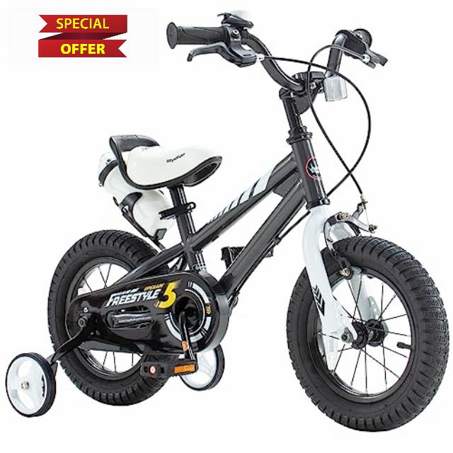 Royalbaby Freestyle Kids Bike 2 Hand Brakes 12/14/16/18 Inch Children's Bicycle for Boys Girls Age 3-9 Years