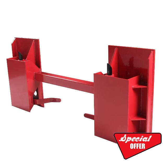 PARTREE Quick Tach Skid Steer Adapter Attachment Conversion Mount Plate Universal Fit Global John Deere