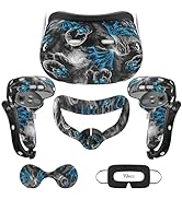 VR Silicone Cover Accessories for Oculus Quest 2, All-in-one Set Silicone Shell Cover Protective,...