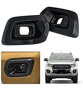 JHCHAN Fog Light Cover Guard for Ford Ranger 2019-2022 T8 Limited XL XLT Front Bumper Fog Lamp Su...