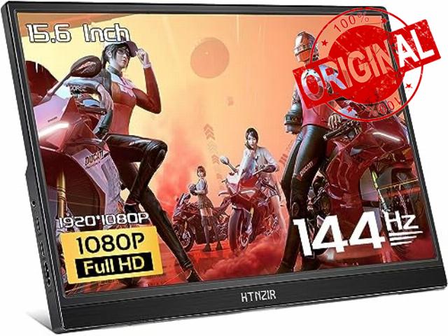 HTNZIR 15.6" 144Hz Portable Gaming Monitor