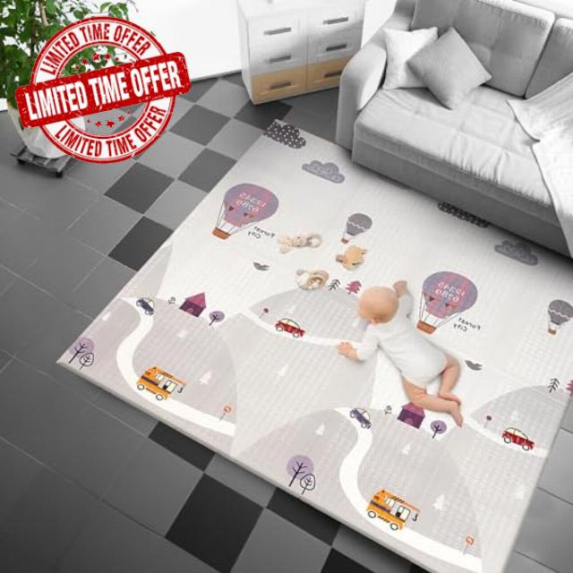 scoosh Foldable Activity Mat - Double-Sided
