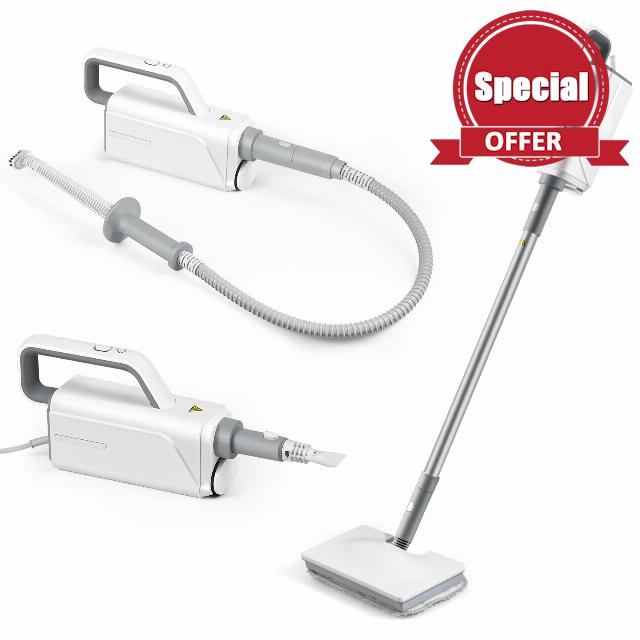 Hapyvergo Steam Mop Cleaner Handheld Steamer for Cleaning Combo 20 In 1 for Hardwood Laminate Floor