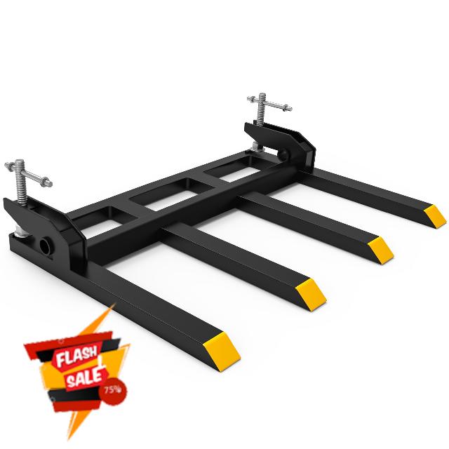 YITAMOTOR Clamp on Debris Forks to 48" Bucket