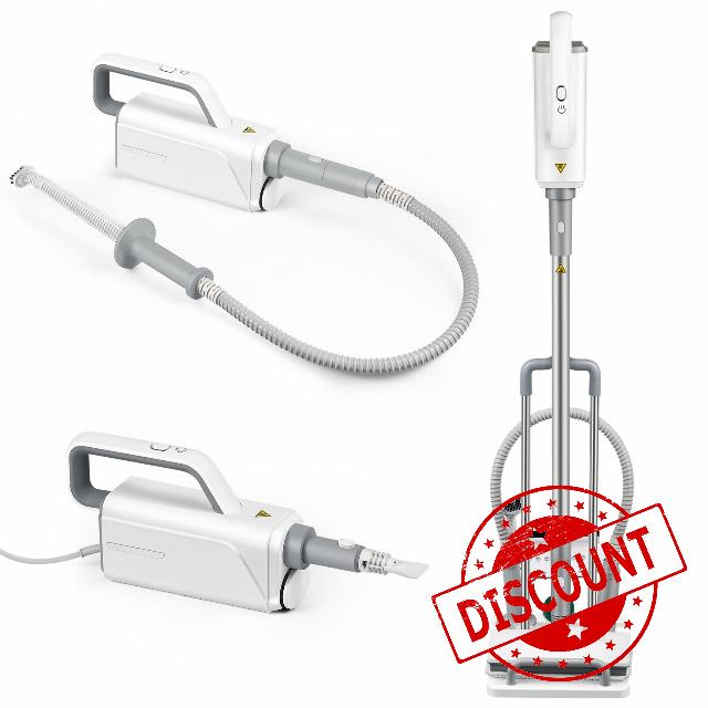 Hapyvergo Steam Mop Cleaner Handheld Steamer for Cleaning Combo with Stand 21 In 1 for Hardwood Laminate Floor