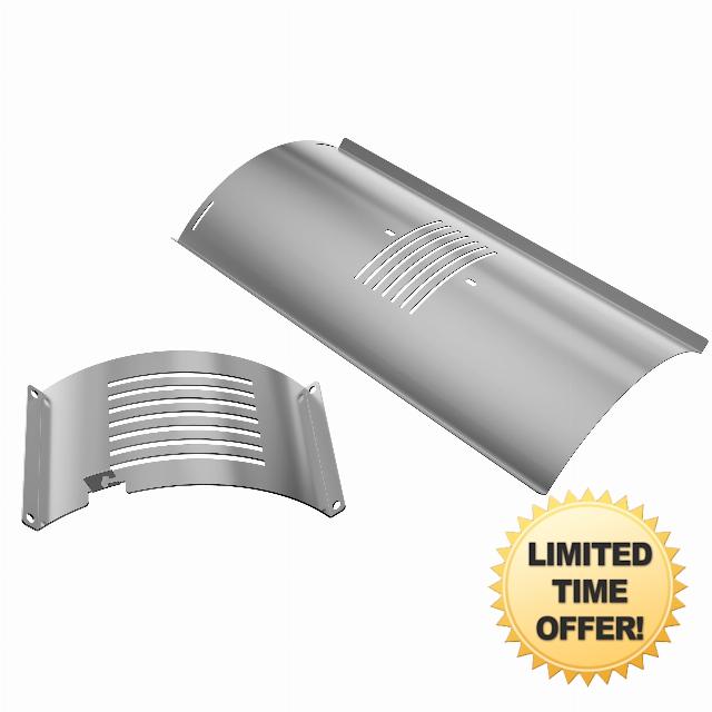 Flame Broiler Kit for Pit Boss Pro Series 1100 Pellet Grills - Includes Slide Cover and Bottom Kit