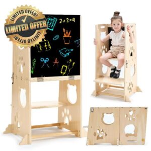 FOBIG Toddler Kitchen Stool Helper