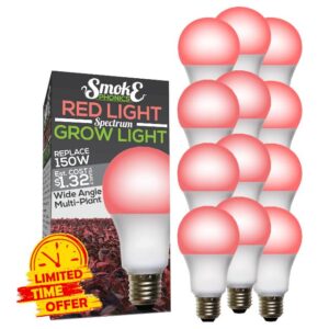 Miracle LED Red Spectrum 150W SmokePhonics Grow Light 12-Pack