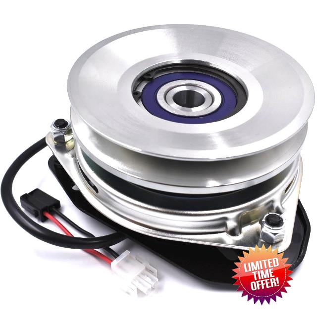 HD Switch GT1A-EH01 Billet Pulley PTO Clutch Replaces Gravely 04553800 Ferris 5100417 Ogura GT1AEH01 Lawn Mower Deck Blade Engage - High Torque & Bearing Upgrade