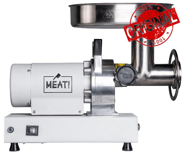 MEAT! .75 HP Meat Grinder with 3 Stuffing Tubes