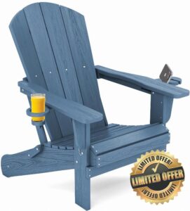 SERWALL Folding Adirondack Chair