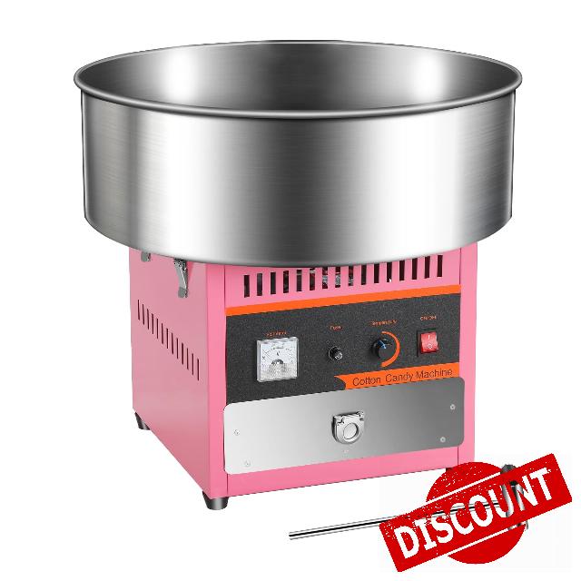 Rengue Cotton Candy Machine Commercial,1000W Electric Cotton Candy Machine