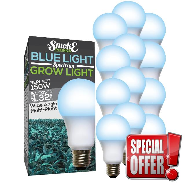 Miracle LED Blue Spectrum 150W SmokePhonics Grow Light 12-Pack