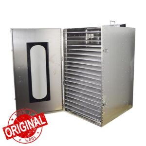 HQHAOTWU 20 Layers Food Dehydrator Machine Stainless Steel Fruit and Vegetable Dryer Commercial Fruit and Vegetable Dehydrator for Meat Fruit Vegetables Pet Food 86-194ºF Temperature Control