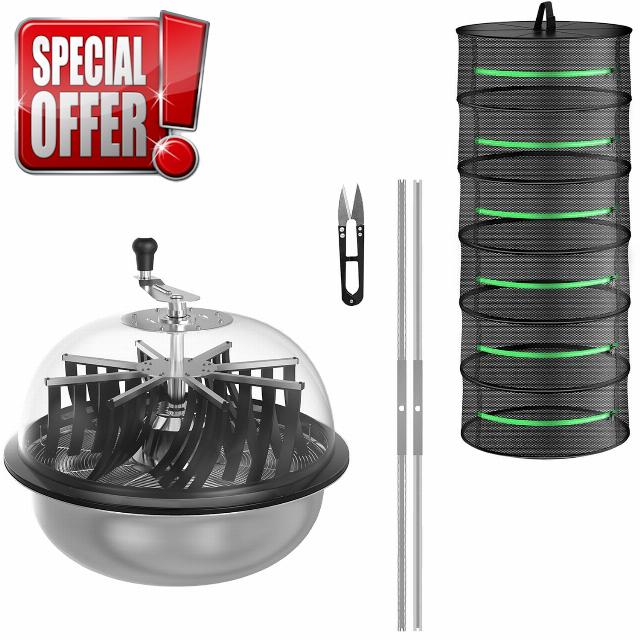 iPower 19 inch Bud Leaf Bowl Trimmer