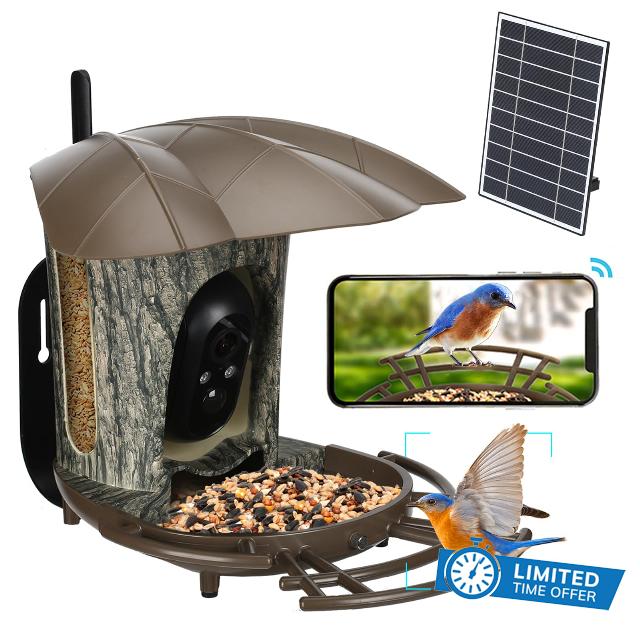 SuplutuX Bird Feeder with Camera