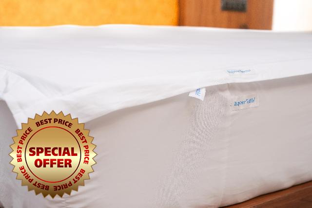 Zipper Fitted Sheet - Includes 1 Fitted Sheet Base & 2 Zip-On Sheets - Easy to Change